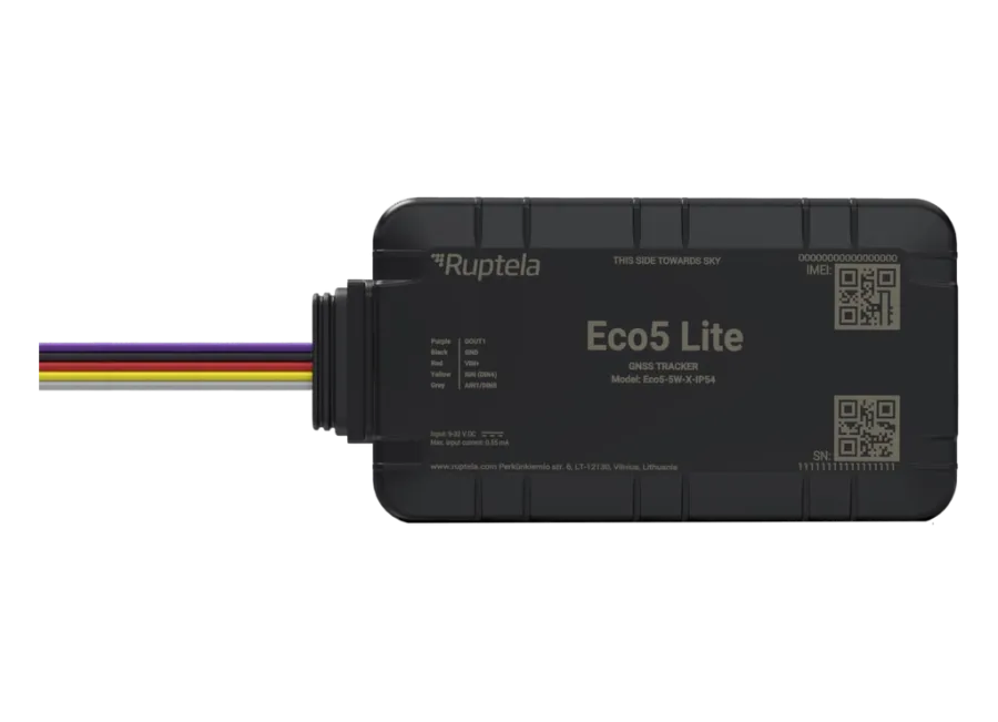 RUPTELA Eco5 lite 4g gps-spårare